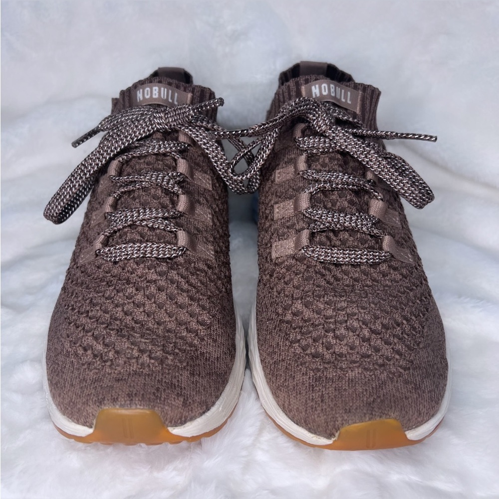 NOBULL Men’s Espresso Knit Runner Sneakers Size 12.5 - Picture 2 of 13